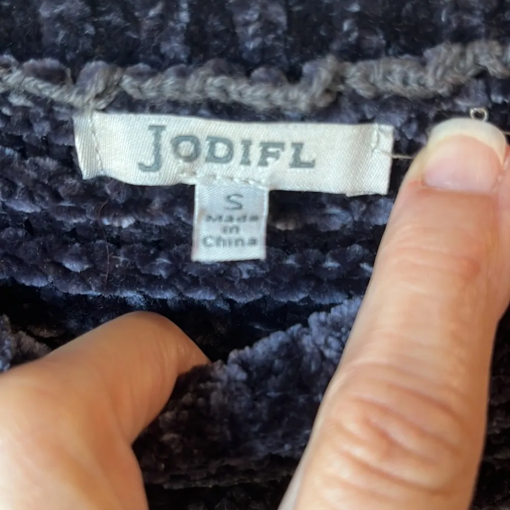 Jodifl Oversized Small Chenille Plush Ultra Soft Sweater Womens Small - Image 3