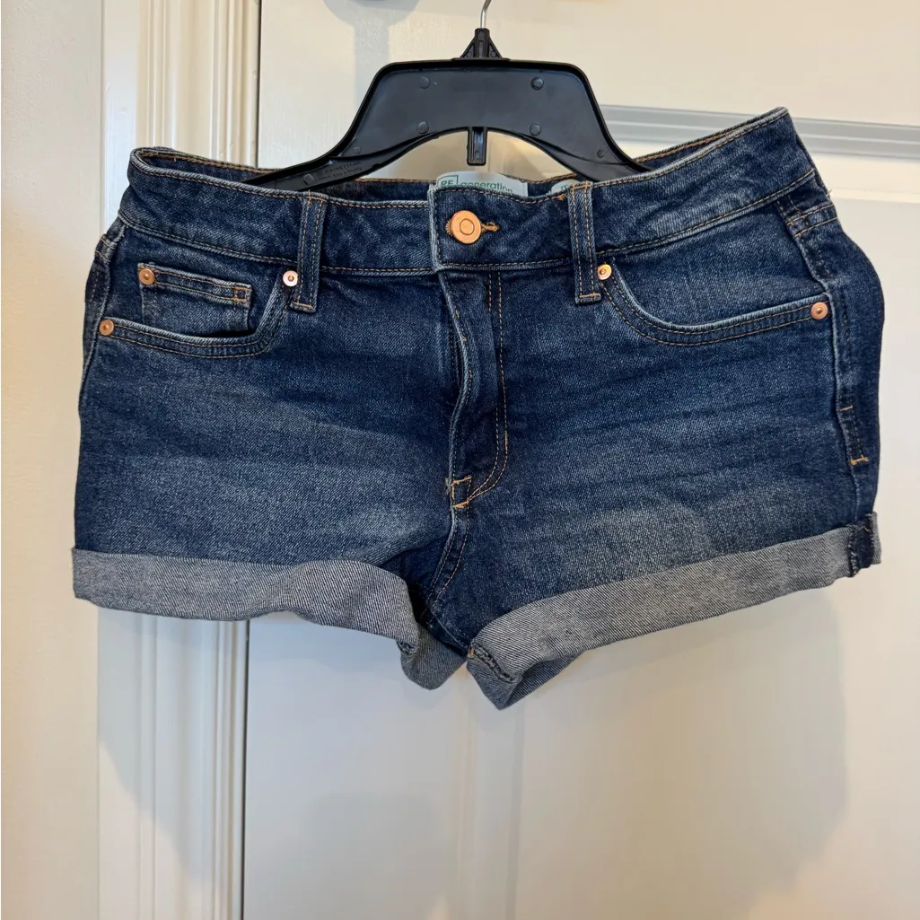 Celebrity Pink dark wash denim shorts 27 - Image 2