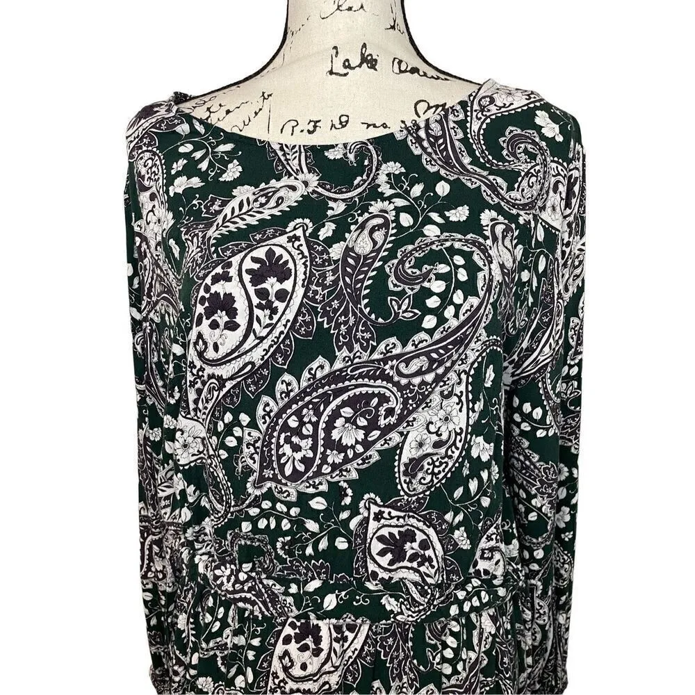 Eloquii Paisley Sheath Dress,‎ Size 16 - Image 3