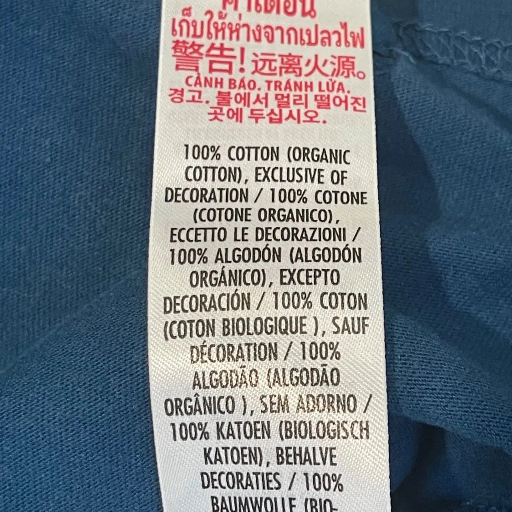 Walt Disney World Parks Icon Long Sleeve Knit T-Shirt Unisex Size Small Cotton - Image 6