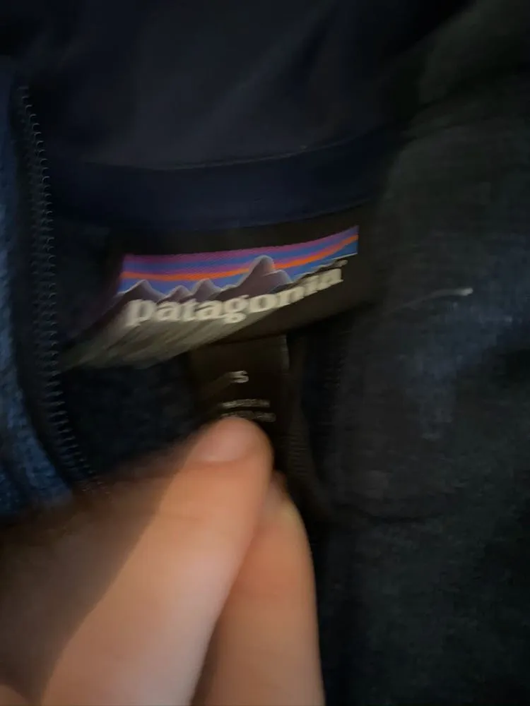 Patagonia Navy Quarter Zip - Image 5