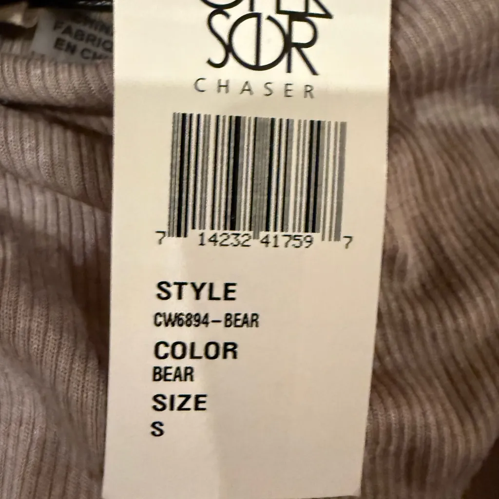 Chaser Bear Tee - Soft Tan size small NWT - Image 5