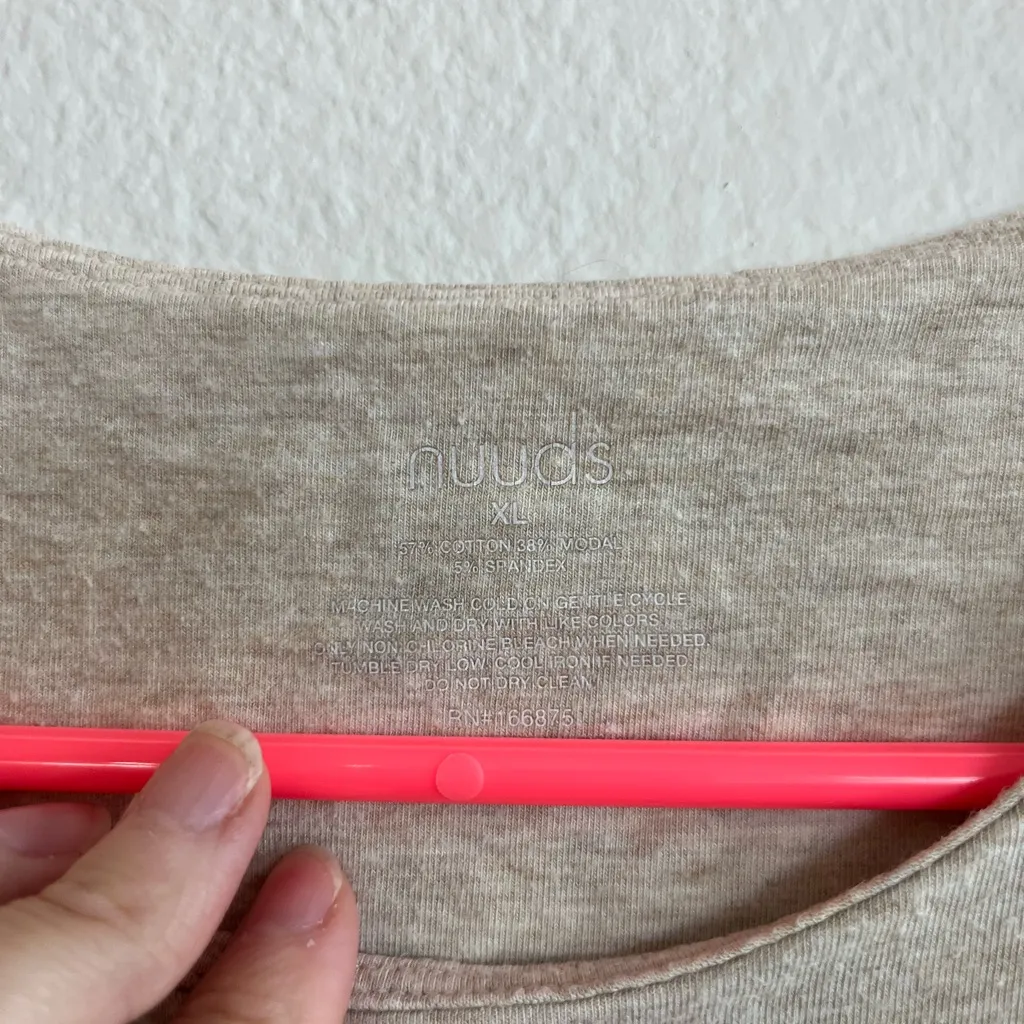 Nuuds Bodysuit White Size XL - Image 5