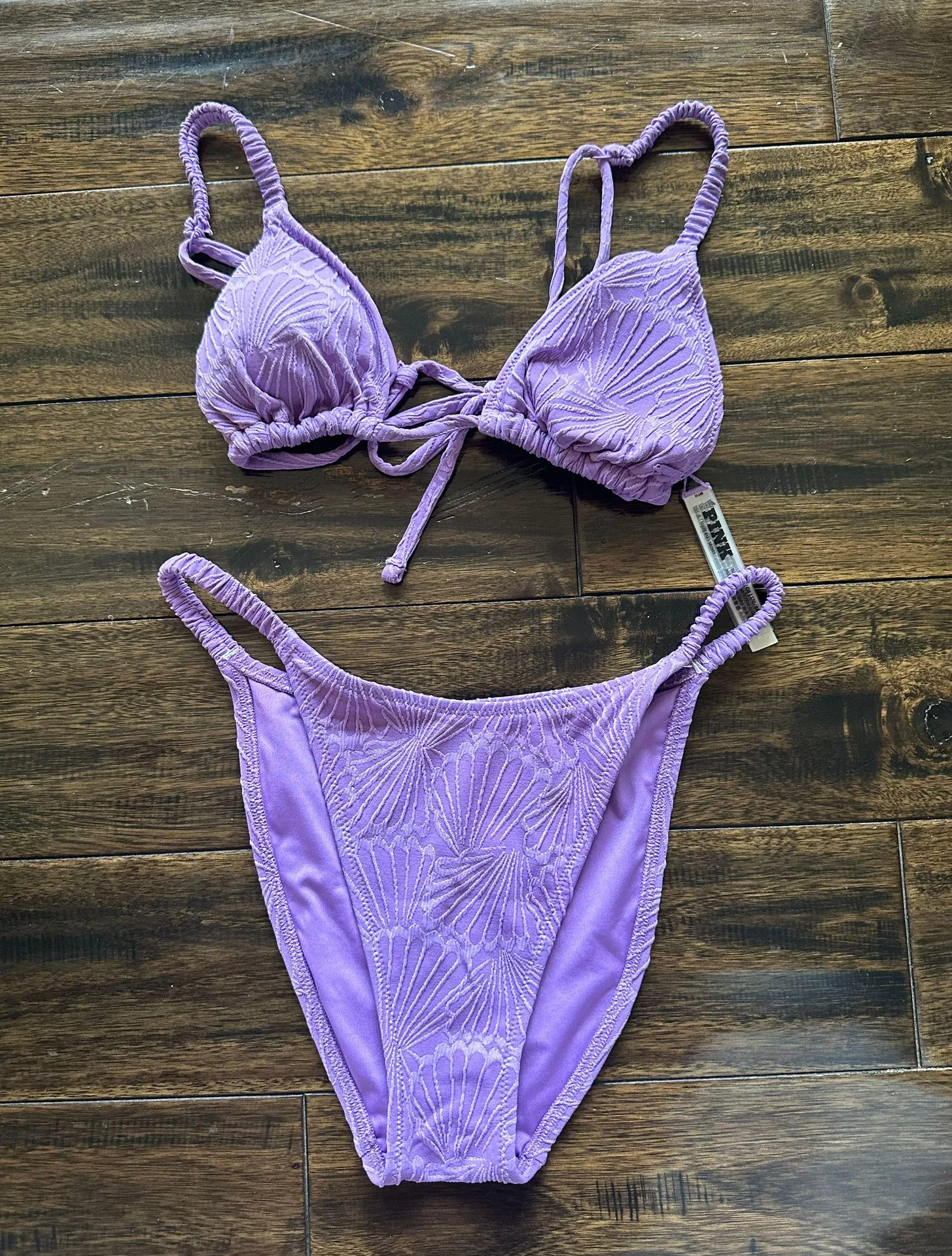 Pink Triangle Bikini  - Image 2