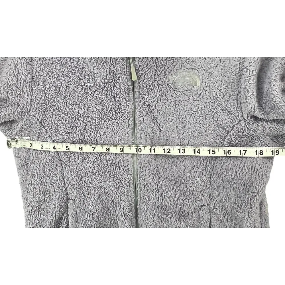 The North Face Osito Fleece Jacket Womens M Purple Full Zip Pockets Outdoors - Image 7