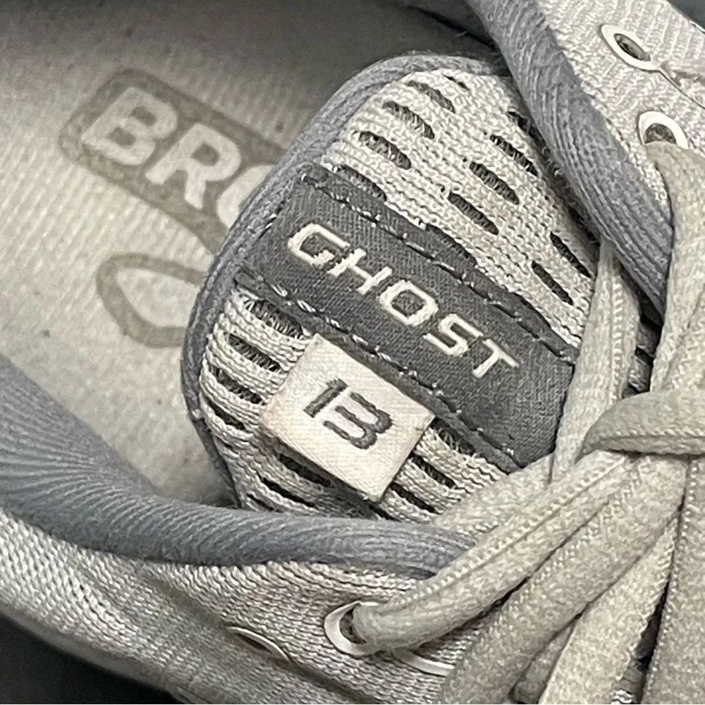 Brooks Ghost 13 1203381B051 Women's Gray Running Shoes Size 9B - Image 6