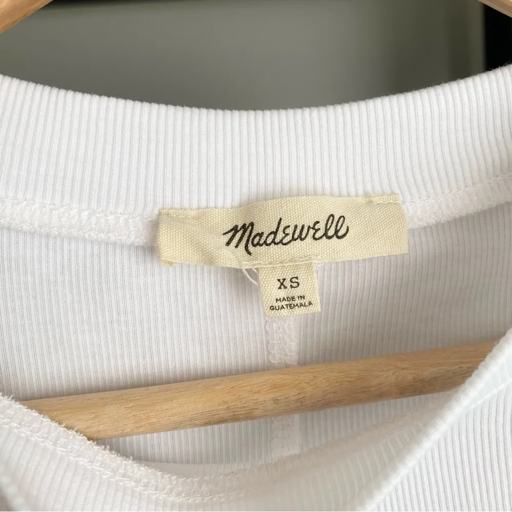 Madewell Ribbed Crewneck Baby Tee - Image 4