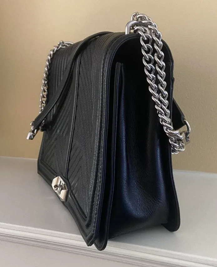 Rebecca Minkoff Chevron Quilted Jumbo Love Crossbody - Image 3