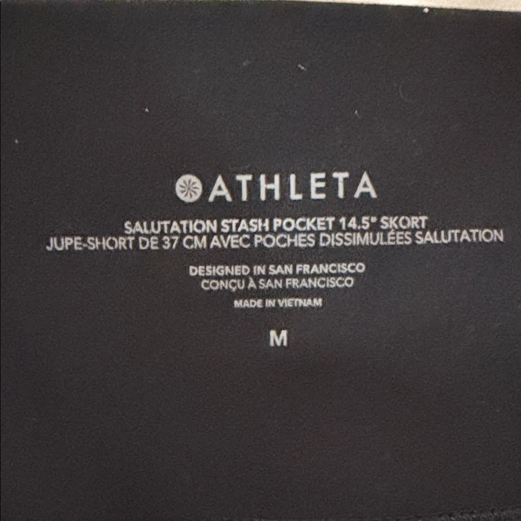Athleta Salutation Stash High Rise 14 1/2 “ Skort Size Medium - Image 8