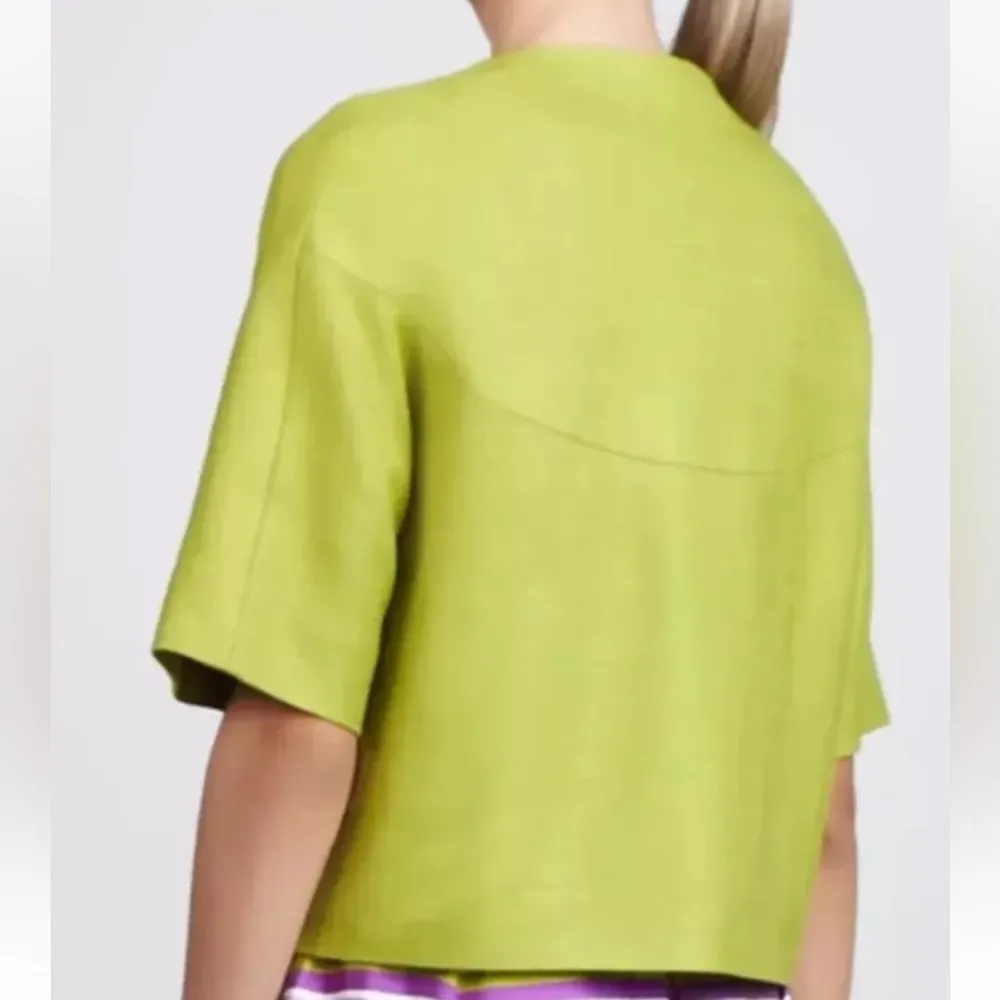 Kate Spade Cropped Open Front Jacket - Image 5