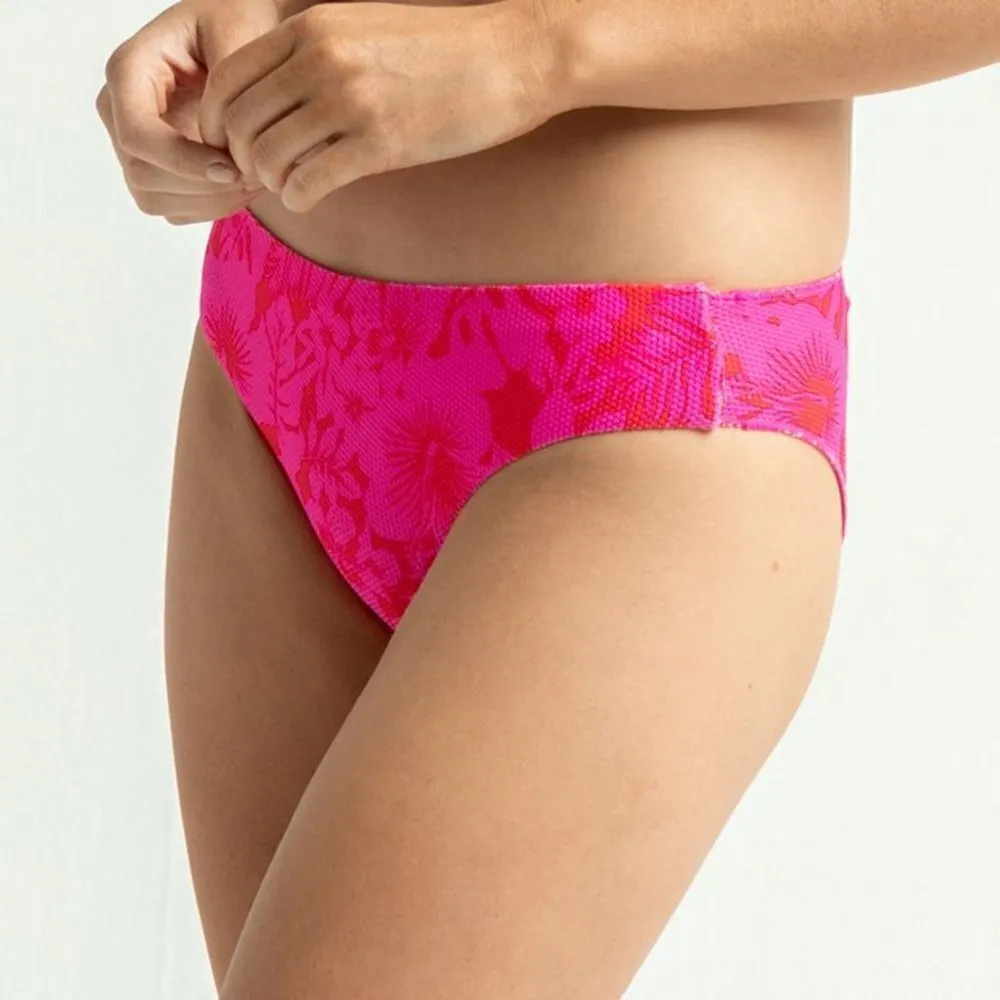 Raisins Surf Brand Pink & Red Making Waves Fiesta Tulum Hipster Bottoms - Image 5