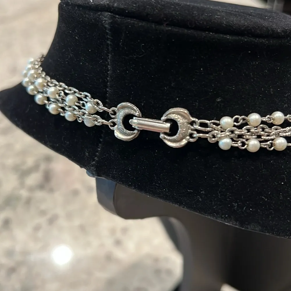 Whimsygoth One of a Kind handcrafted victorian style necklace with Cross pendant Gold - Image 4