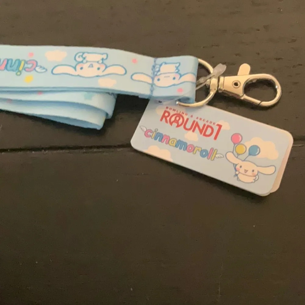 Sanrio Cinnamoroll Lanyard Blue - Image 2