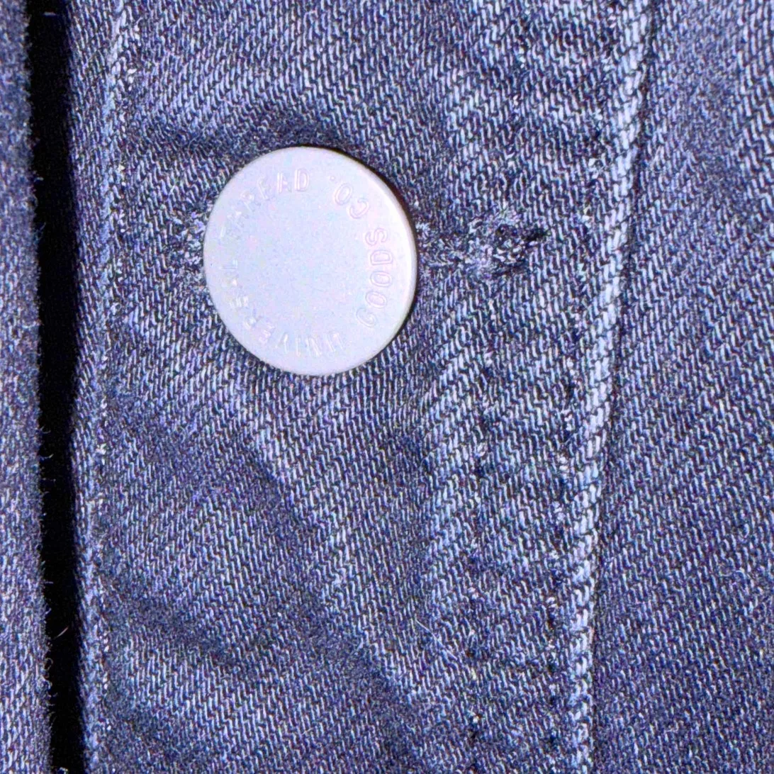 Universal Thread Black Denim Button Halter Romper size 17 - Image 5