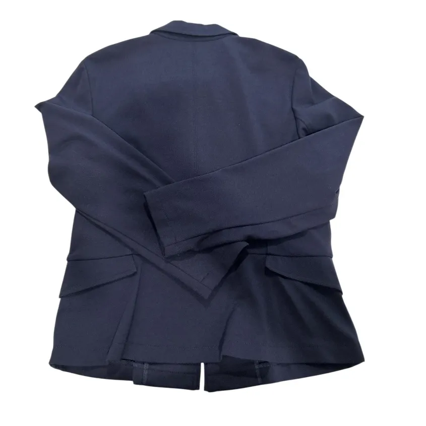 INC Military Style Jacket with Silver Buttons Navy, Size XL - Image 5