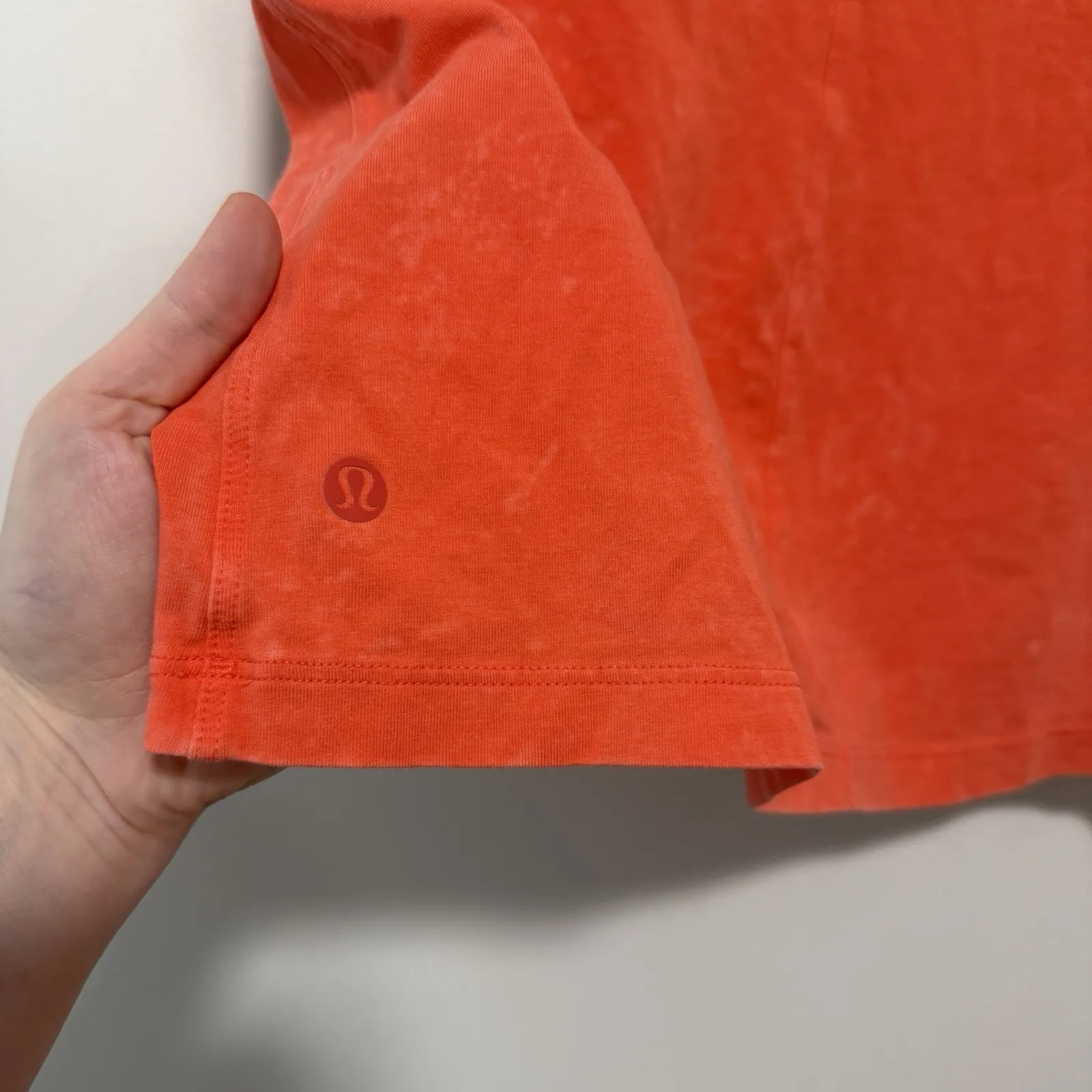 Lululemon All Yours Pima Cotton Tank‎ Top in Cloudy Wash Flare Size 2 - Image 7