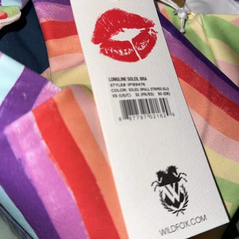 NWT Wildfox Longline Soleil Bra | Women Activewear - Image 4