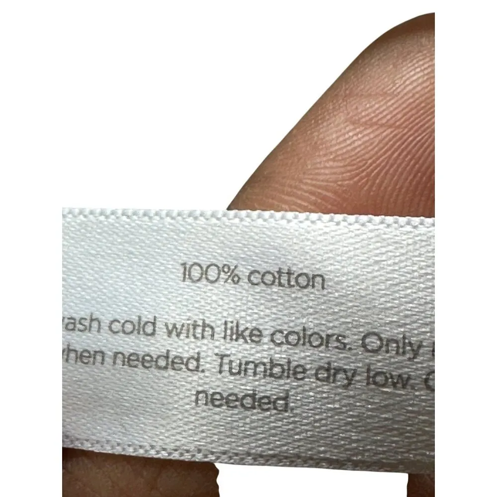 Sleep By CaciqueCotton Slip Nightgown Popcorn Textured Ruffle Hem Lightweight 26 - Image 5