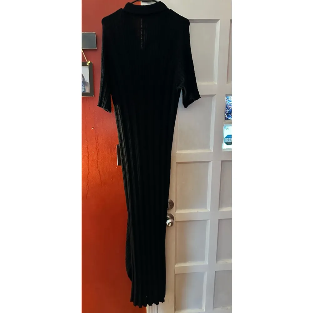 Free People Riding Waves Midi Sweater, Black Medium - Image 6