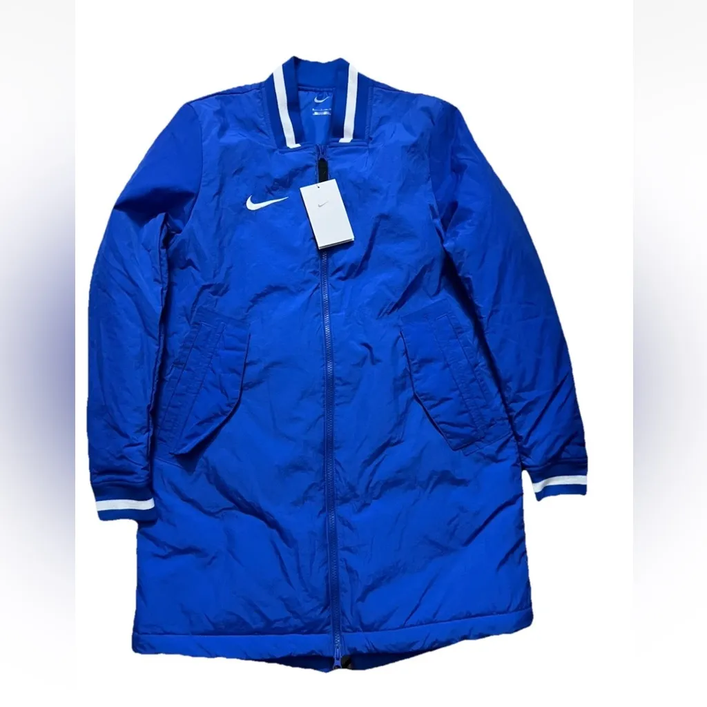 Nike Womens Baseball Jacket DC9103-493 Blue Sz Small $150 - Image 6