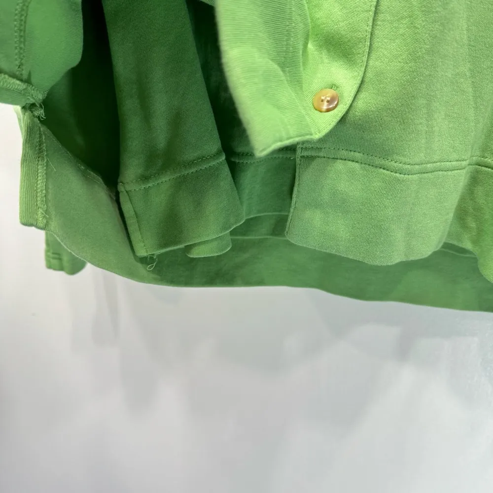 Mountain Lake 2 Piece Green 100% Cotton Knit Cardigan And Tank Set Size Large - Image 10