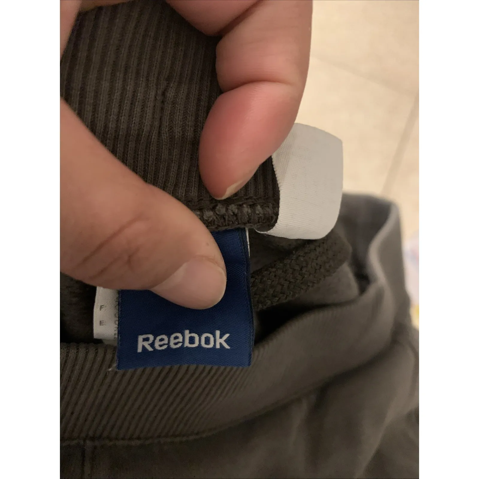 Women's Reebok  pants, 2010 model, straight cut, size XL, gray. - Image 4