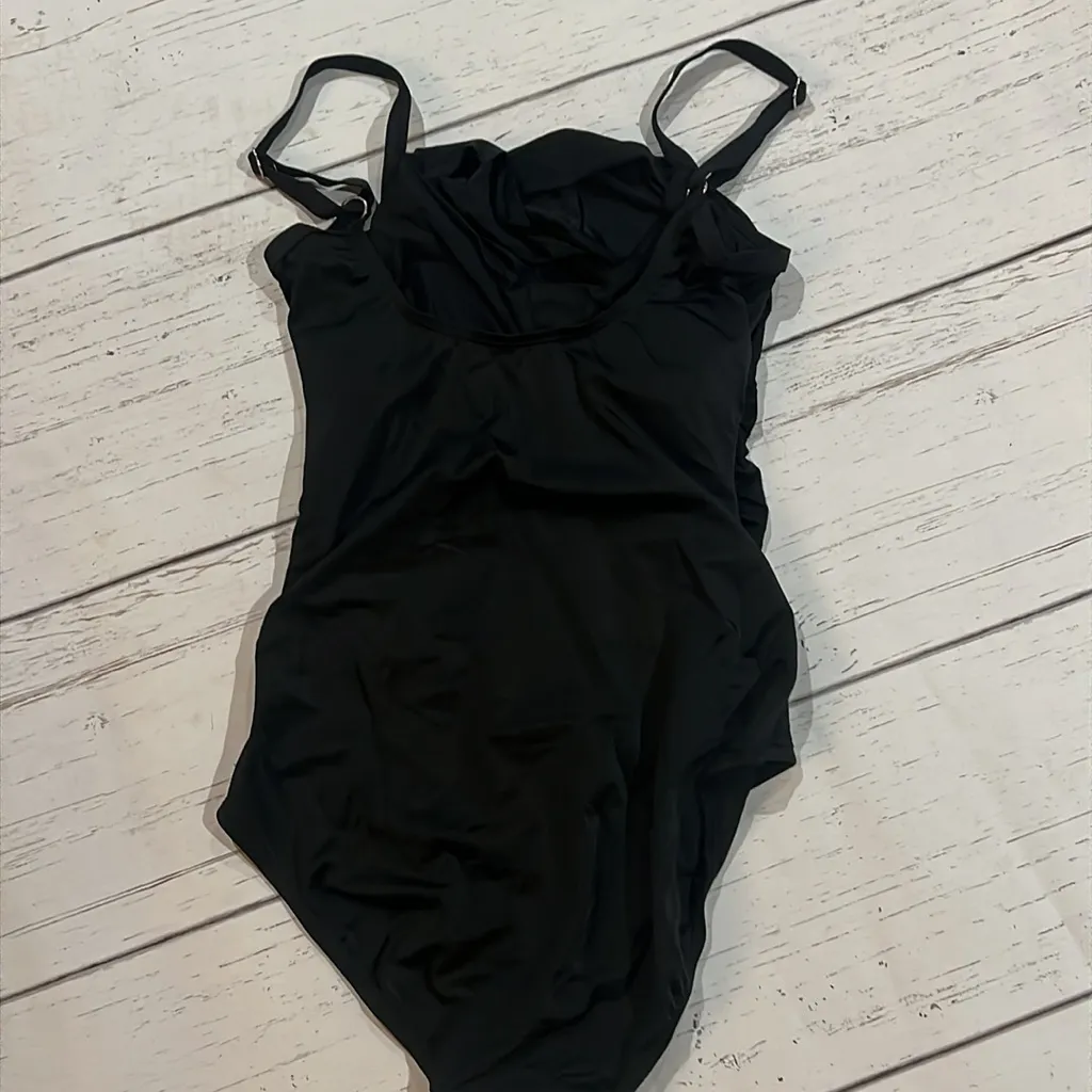 Jantzen black one piece swimsuit - Image 5