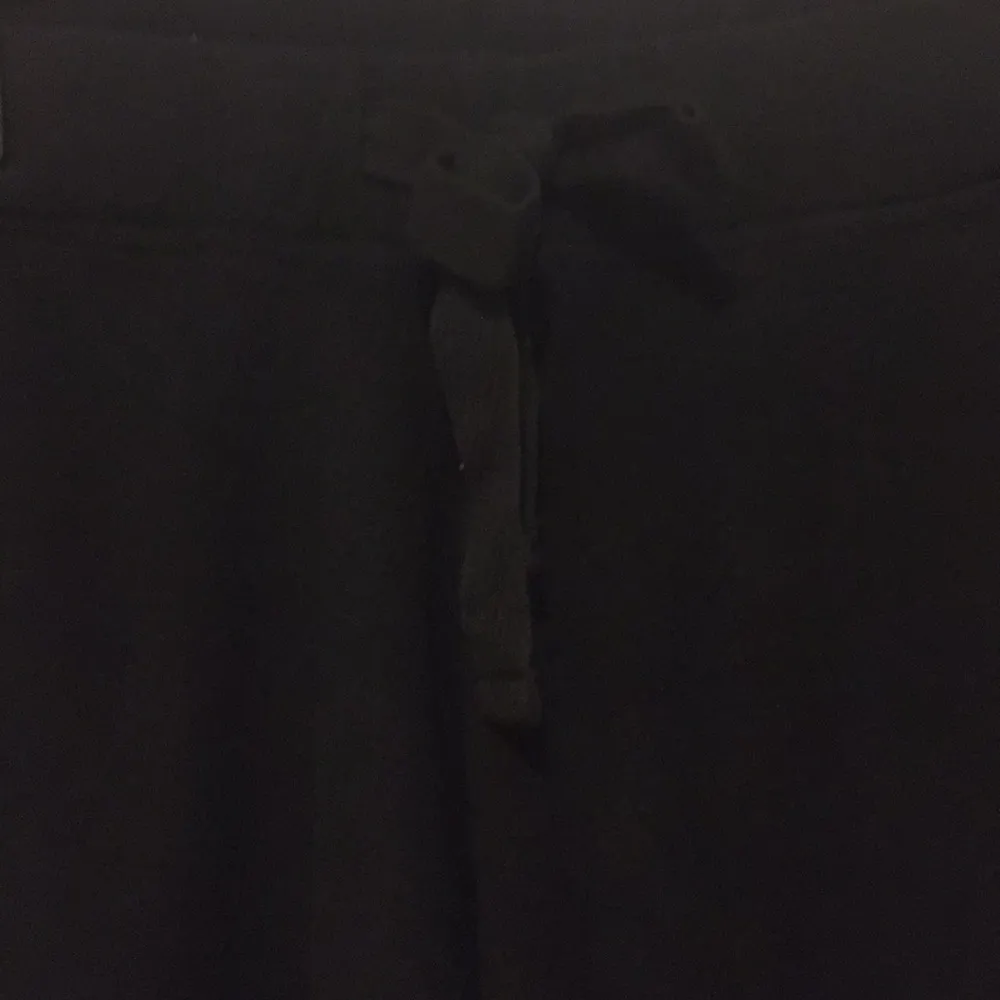 NWT black fleece pants - Image 2