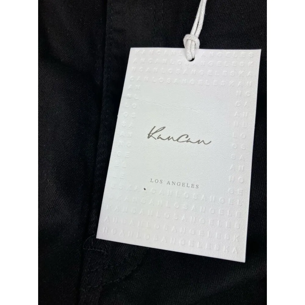 *New Kancan Estilo Shorts Womens Size 9/28 Black Festival Gothcore Fairy Core - Image 4