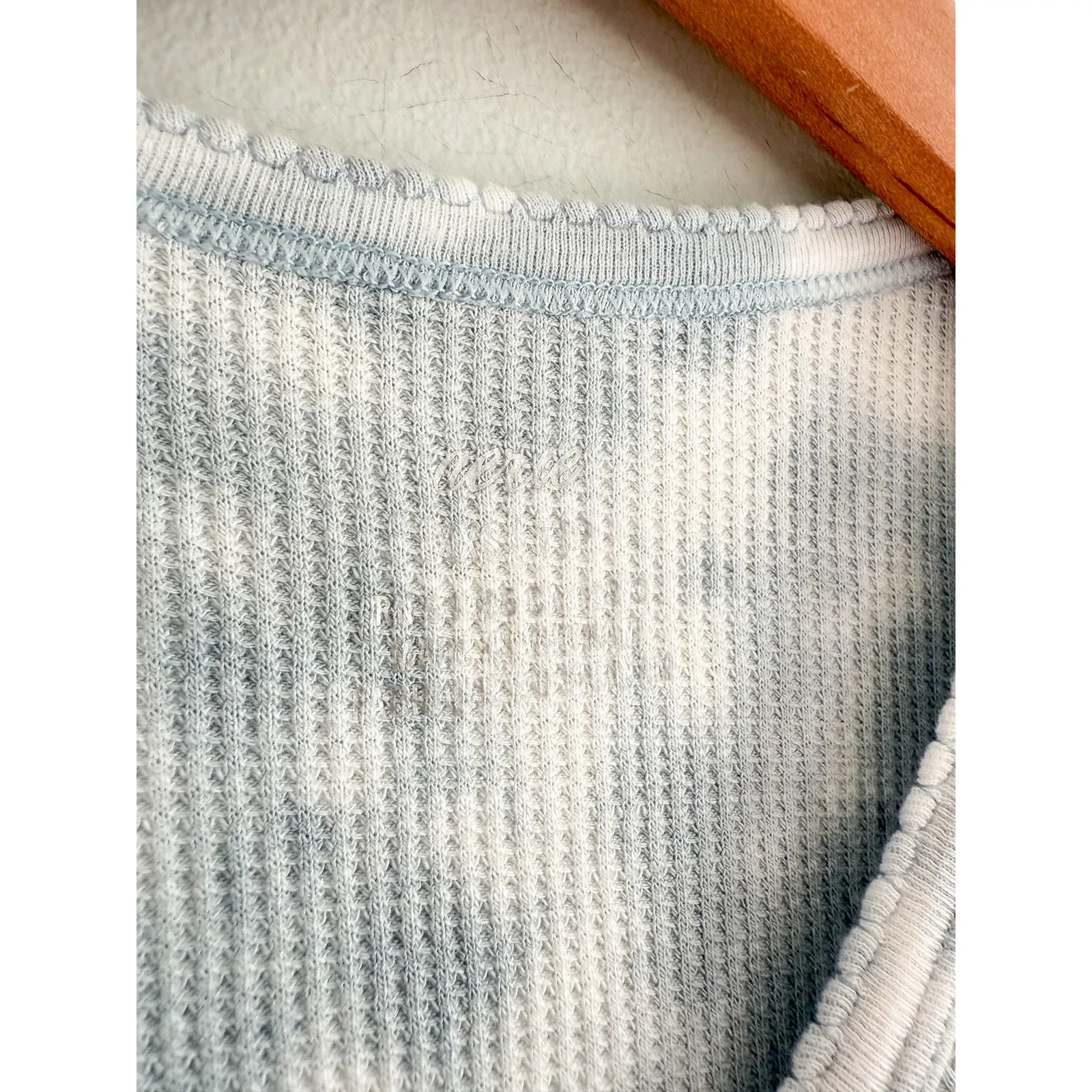 Aerie | NWT | Here For a Good Time Puppy Tie Dye Tee Shirt Top | Blue | Sz XXS - Image 3