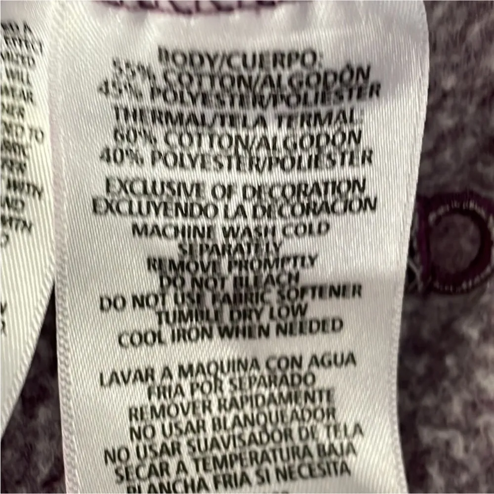 Calvin Klein Purple Cowlneck Sweatshirt - Image 5