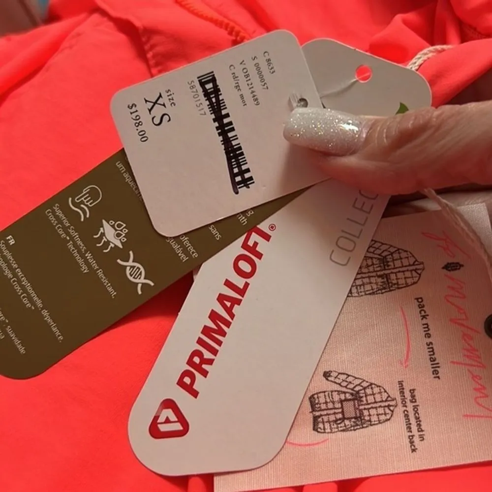 FREE PEOPLE peri packable prima loft jacket oversized WOMENS SIZE XS Fits Medium - Image 11