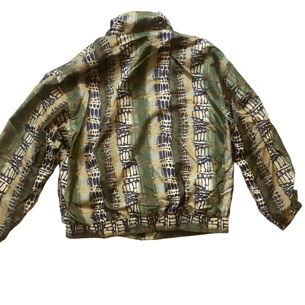 Vintage EVR Windbreaker Green Size M - Image 6