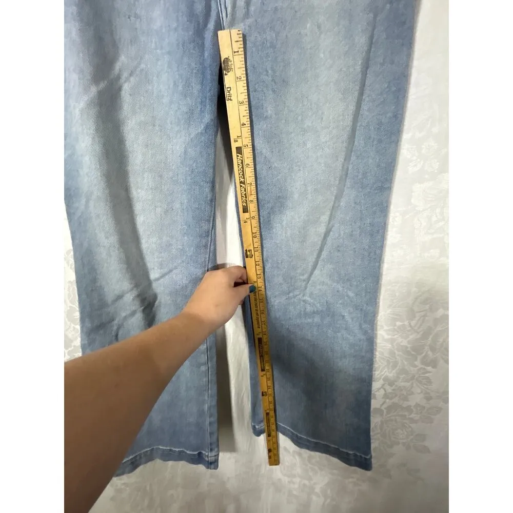 KanCan Jeans 9 28 Bootcut Button Fly Light Wash Blue Denim - Image 7