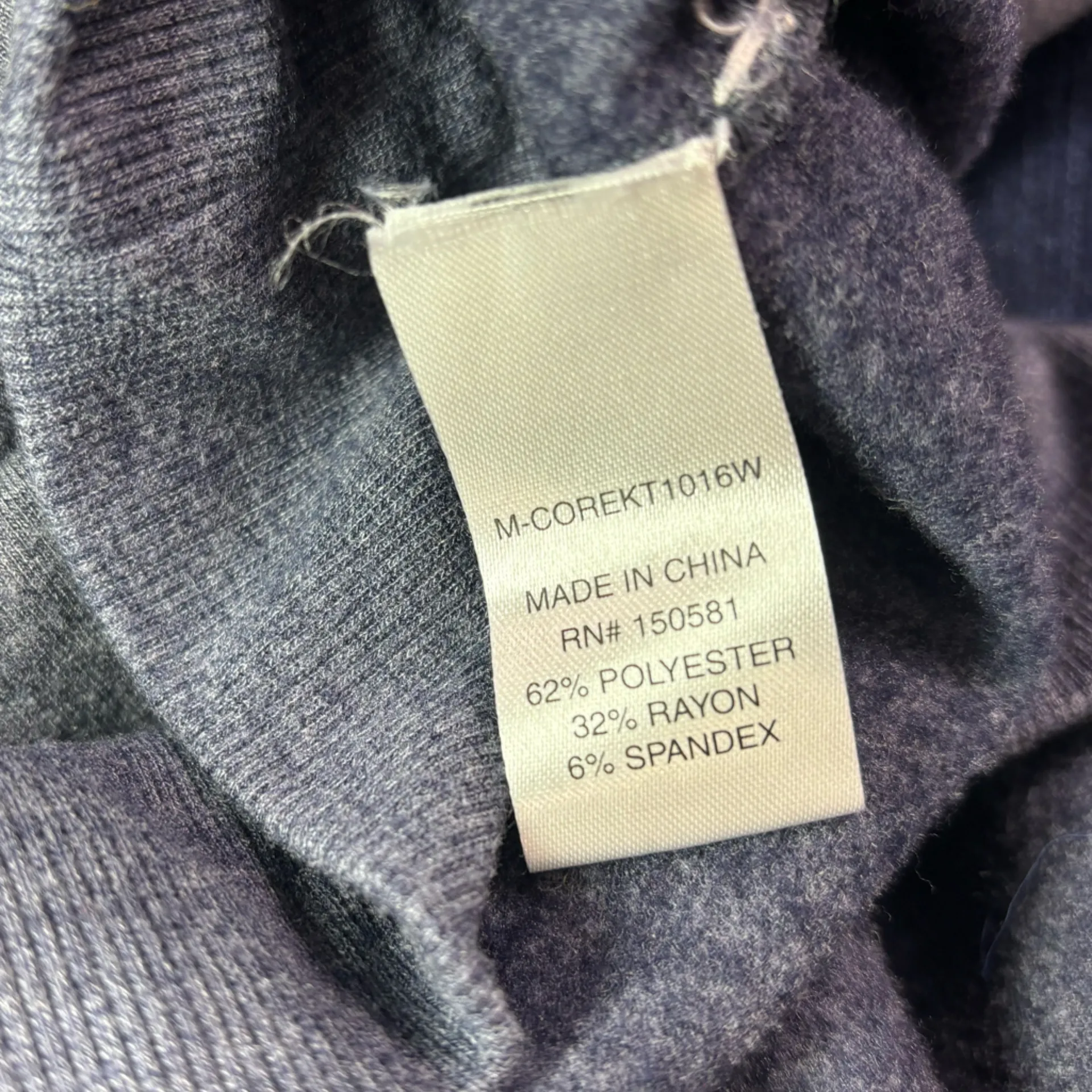 Flag & Anthem L Madeflex Women's Victory Cowl‎ Neck Pullover Sweatershirt Navy Blue Size L - Image 8