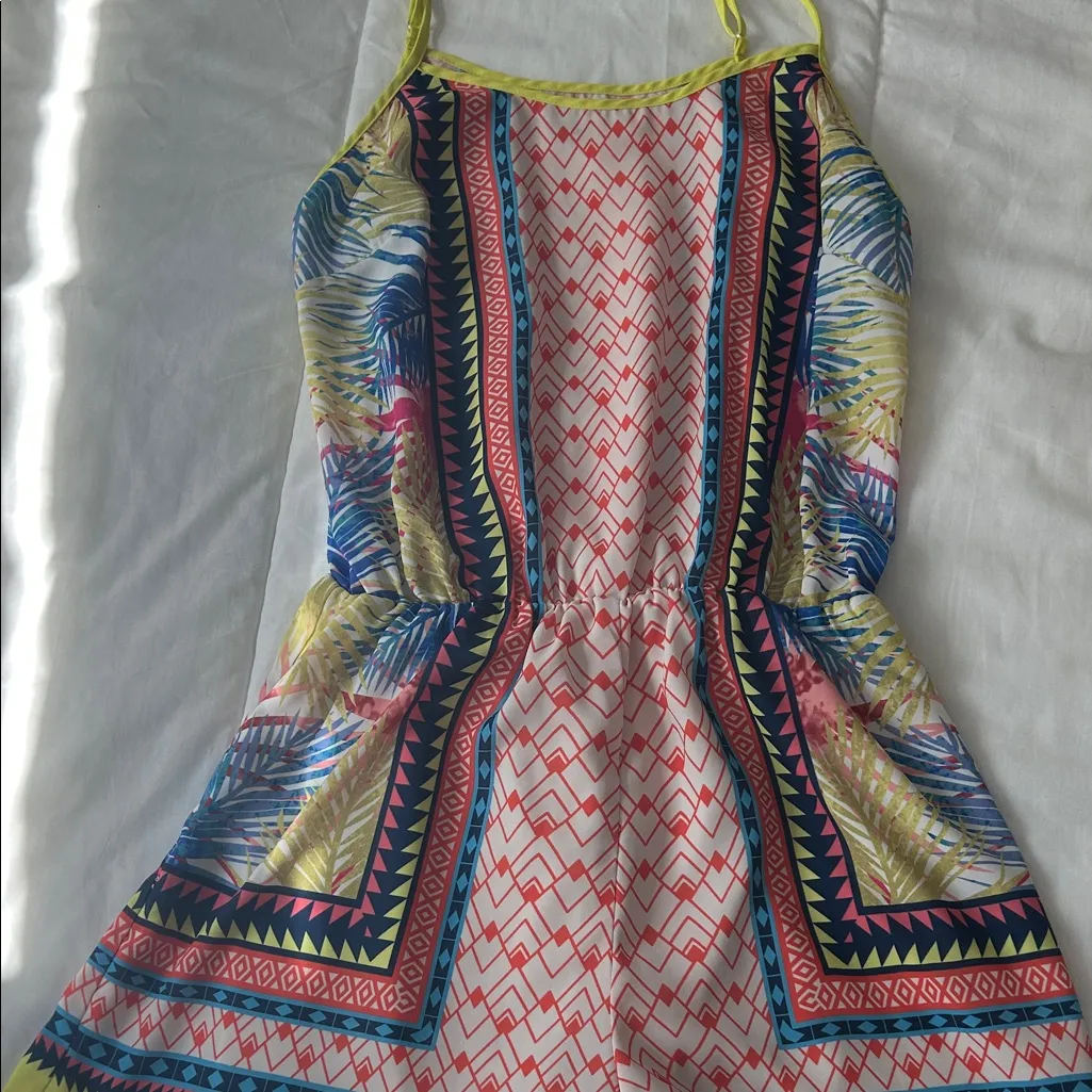 Jealous Tomato Tropical Print Dress - Image 3