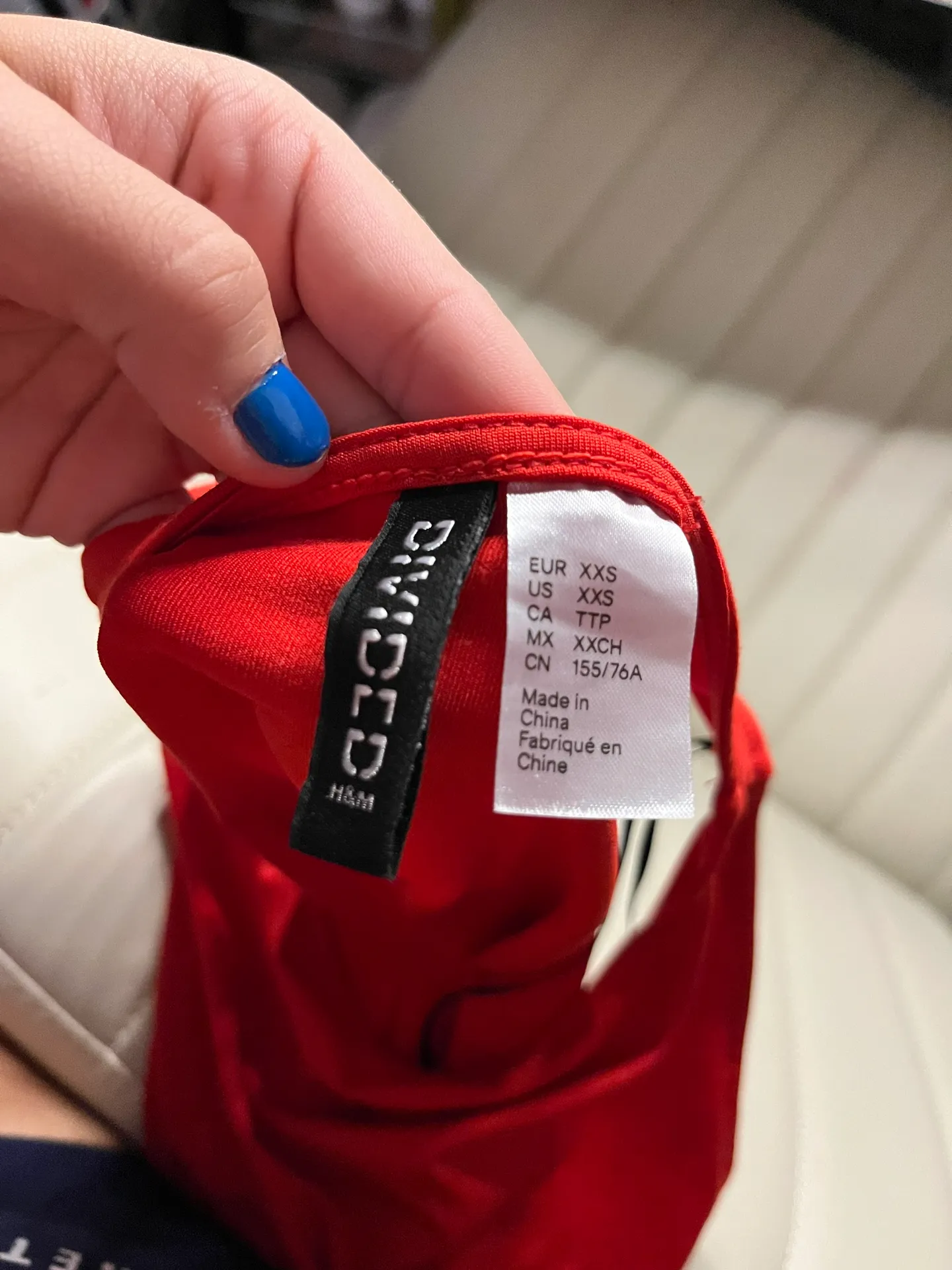 Red Scrunch Dress - Image 4