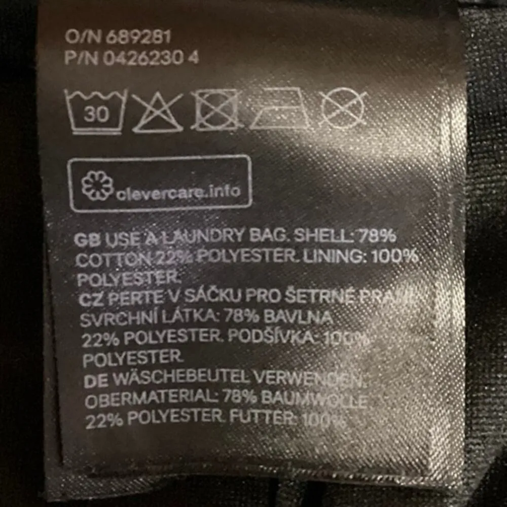 H&M Women's Black Side Zipper Business Career Bodycon Pencil Mini Skirt Size 6 - Image 5