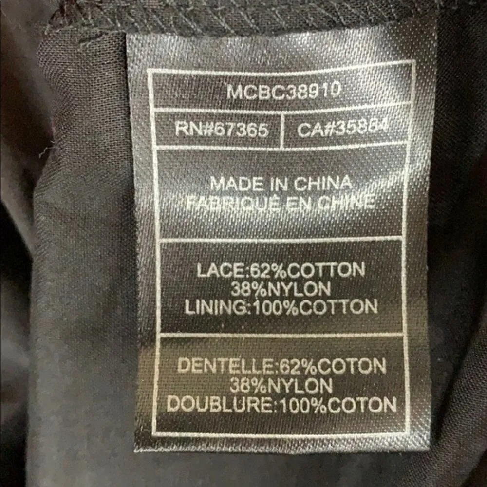 BB Dakota Rylin Floral Black Lace Dress Women’s Size 8 New With Tags! - Image 10