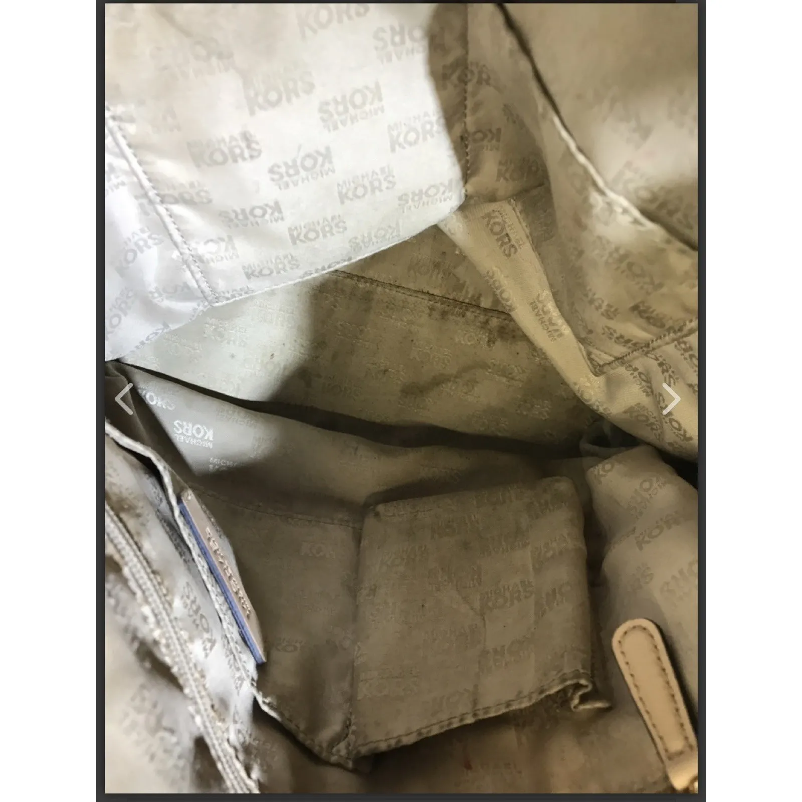 Michael Kors Tan‎ Jet Set Large Tote Bag - Image 3