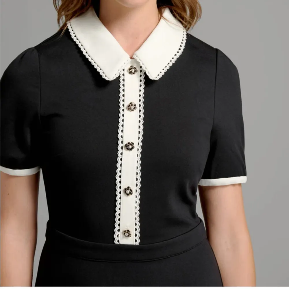 Modcloth  Scholastic Classic Collared Mini Dress size 3X - Image 4