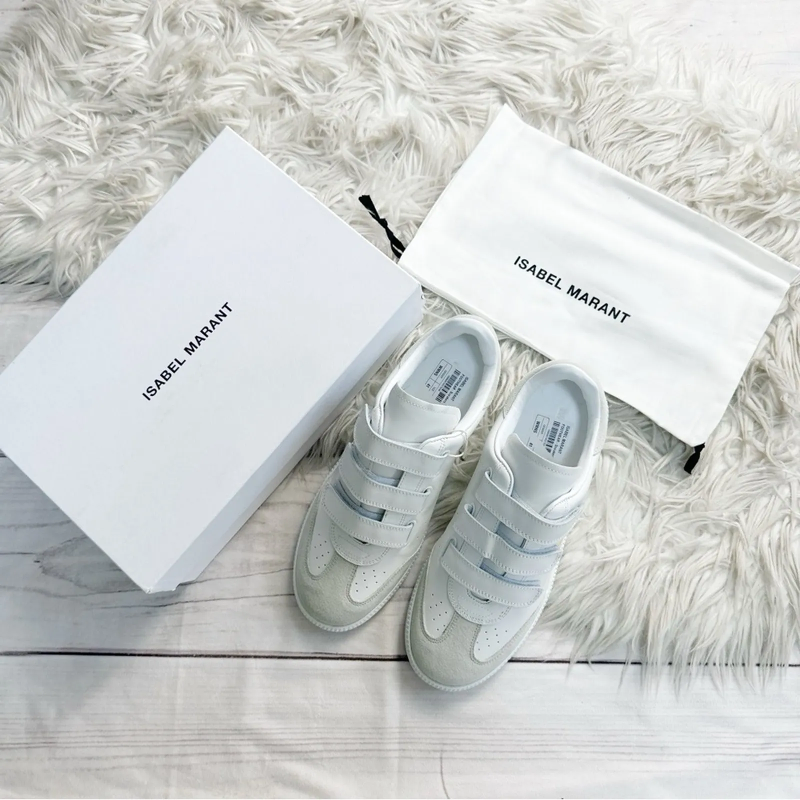 Isabel Marant Beth‎ Velcro Sneakers Size 41 - Image 2