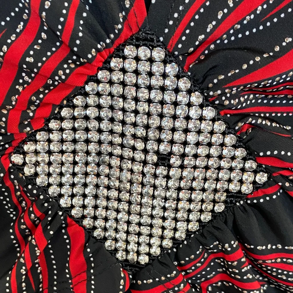 CELINE Chic Black and Red Women's Blouse - Image 7