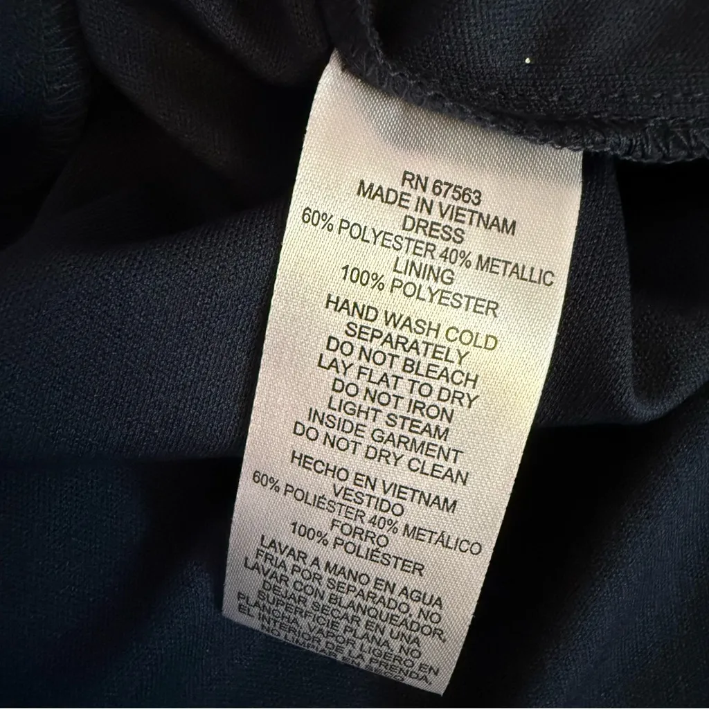 SL Fashions Metallic Print Blouson - Image 8