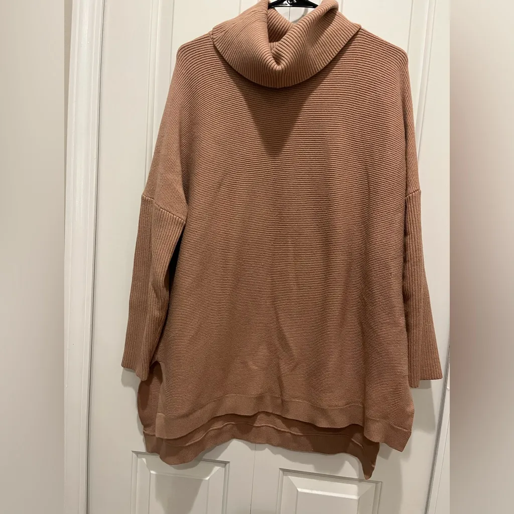 Amazon Women's Turtleneck Sweater - Tan - Image 5