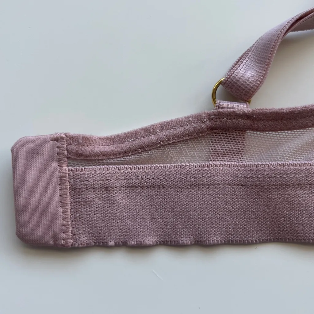 Pepper Mesh All You Bra in Sienna Rose Size 34A Pink - Image 12