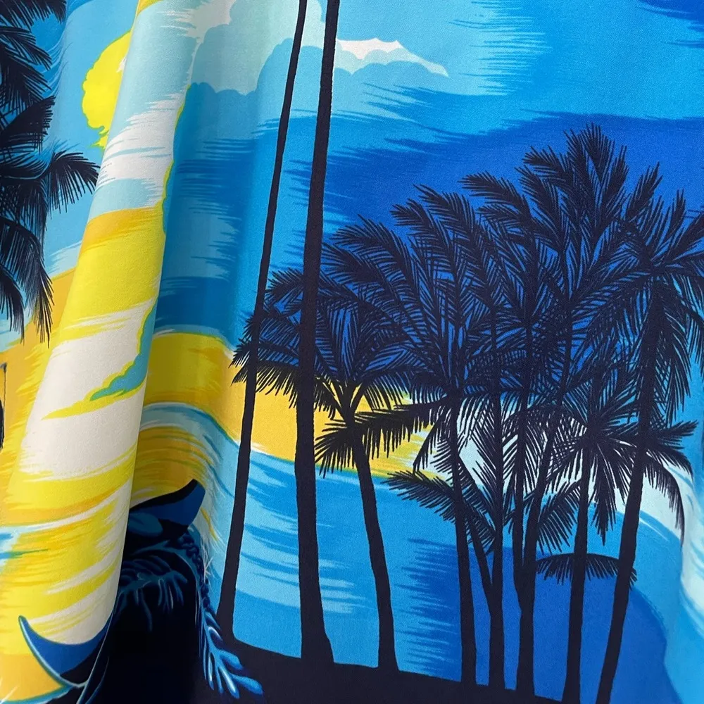 Kole Kole Hawaiian Poncho Pullover Coverup Kimono Sleeves Made In Hawaii ~ OSFA Size undefined - Image 10