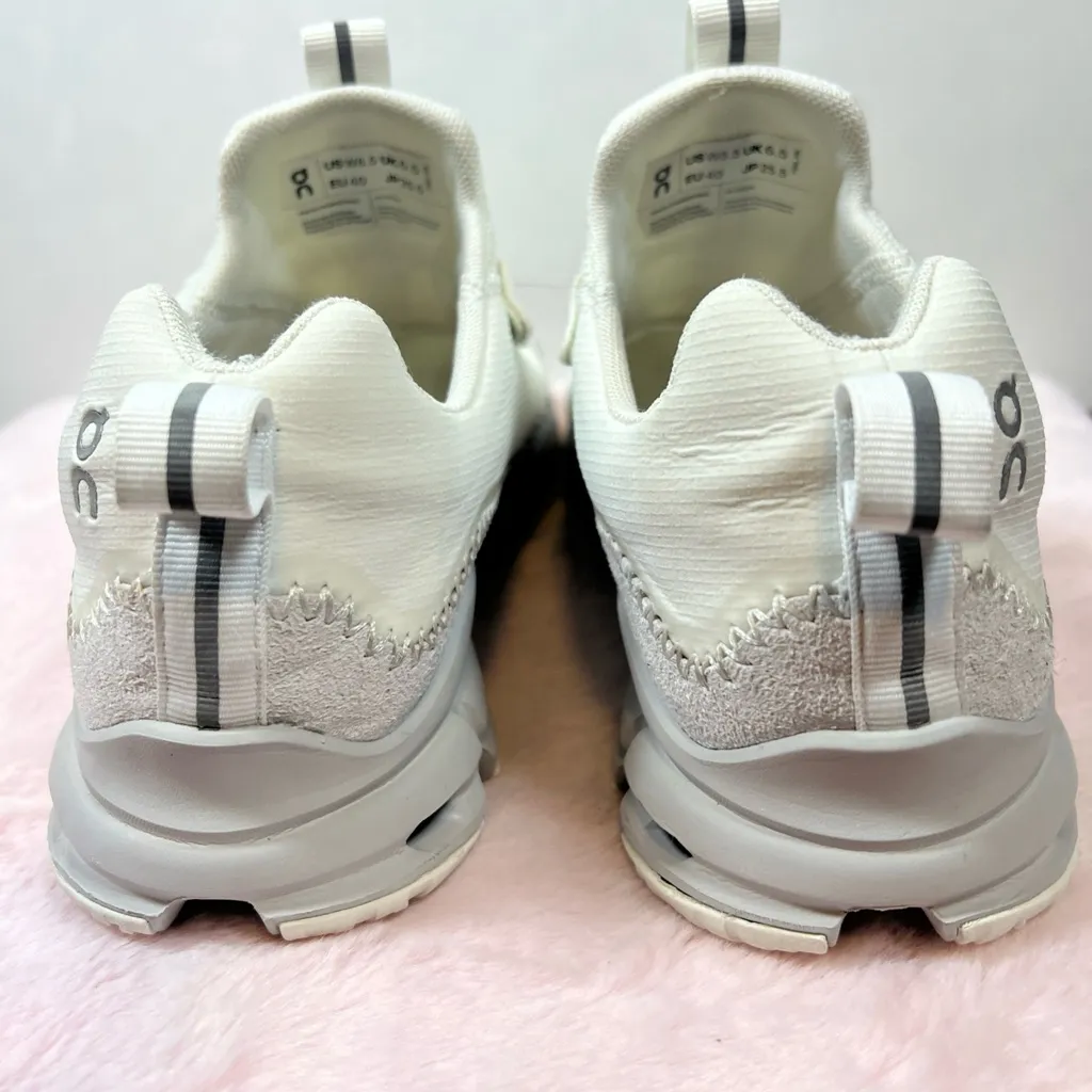 On Running White and Gray Sneakers - Image 5