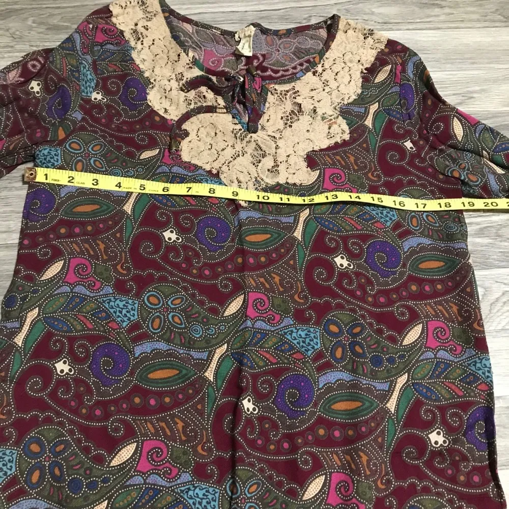 Gimmicks by Buckle Long Sleeve Boho Dress; size small women’s - Image 4