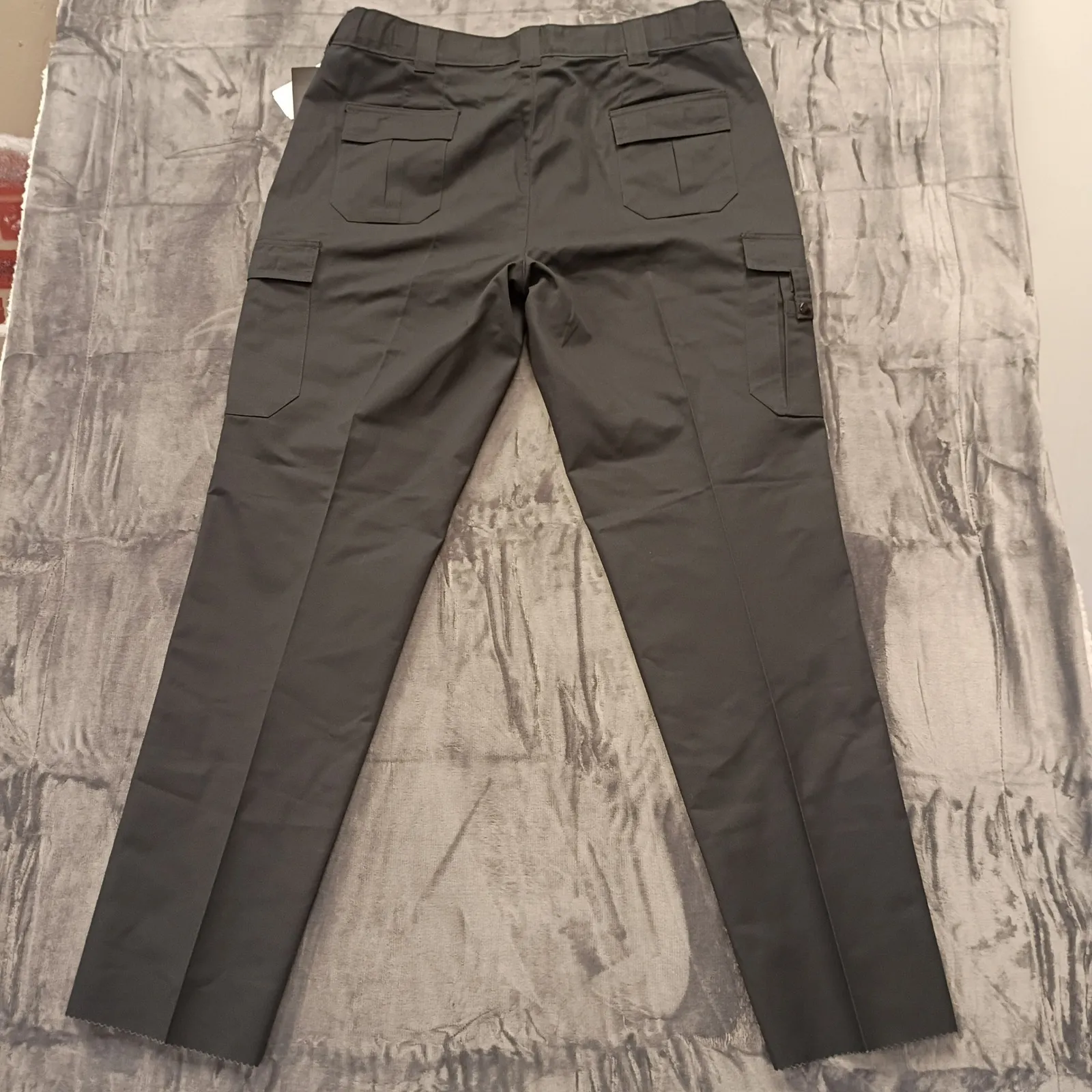Dickies Tactical Cargo Pants Womens 18W 30 Inseam Gray Work Utility New - Image 9